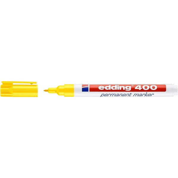 Marqueur Permanent 400 jaune 1 mm EDDING