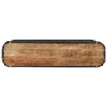 vidaXL Buffet 120x30x73 cm Bois de manguier massif