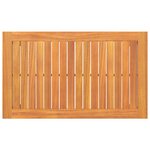 Table basse vidaXL 75x40x38 cm en bois massif d'acacia