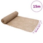 vidaXL Rouleau de jute 0 5x15 m 100   jute 200 g/m²