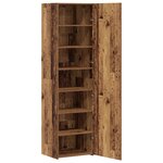 vidaXL Buffet Vieilli 50x42.5x185 cm Bois d'Ingénierie