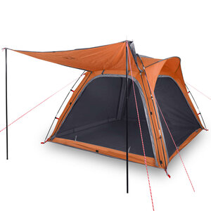 vidaXL Tente de camping 4 personnes libération rapide imperméable