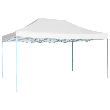 vidaXL Tente de réception pliable 3x4 5 m Blanc