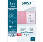 Paquet 250 sous-chemises SUPER 60 Vert EXACOMPTA