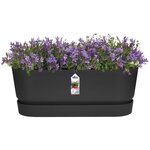 Planteur Ovale - Plastique recyclé - Résistant au gel - Ø 50 - Noir