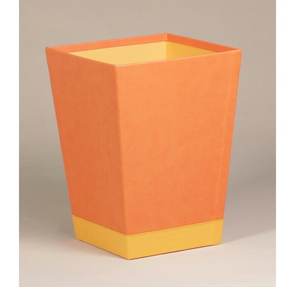 corbeille à papier Tangerine 27x27x32 cm RHODIA