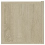 vidaXL Meuble TV Chêne sonoma 120x30x30 cm Bois d’ingénierie