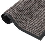 vidaXL Paillasson rayé Beige 40x60 cm