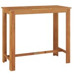 vidaXL Ensemble de bar de jardin 7 Pièces bois d'acacia solide