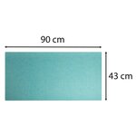 Sous Main Souple Pu Bicolore - 43x90cm - Tropique/canard - Exacompta