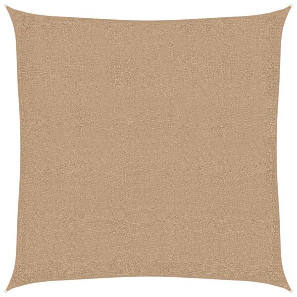 vidaXL Voile d'ombrage 160 g/m² Taupe 2 5x2 5 m PEHD