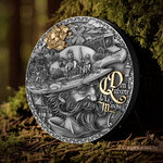 DON QUIXOTE DE LA MANCHA 2 Once Argent Monnaie 5 Dollars Niue 2024