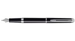 Stylo plume Hémisphère Pte Moyenne Corps Vernis Noir Attribut Chrome WATERMAN