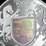 LIBERTAD 1 Once Argent Proof Monnaie 1000 Satoshi United Crypto States 2025