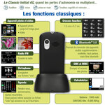 Le classic initial 4G, téléphone portable senior 100% ADAPTIF et Débloqué