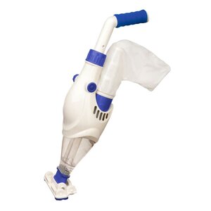 Gre aspirateur électrique de piscine blanc et bleu