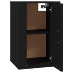 vidaXL Meubles TV muraux 2 Pièces Noir 40x34 5x60 cm