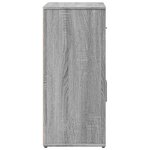 vidaXL Buffets 2 Pièces sonoma gris 60x31x70 cm bois d'ingénierie