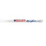 Marqueur Acrylique 5300 Blanc trafic Pointe Fine 1-2 mm EDDING