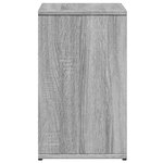 vidaXL Table d'appoint Sonoma gris 50x30x50 cm Bois d'ingénierie