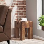 vidaXL Tabouret Bois de teck massif
