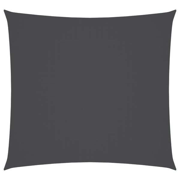 vidaXL Parasol en tissu oxford carré 4x4 m anthracite