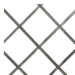 vidaXL Clôture à treillis 5 Pièces Gris Bois de sapin massif 180x60 cm