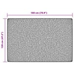 vidaXL Tapis intérieur extérieur à poils courts 120x180cm antidérapant