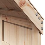 vidaXL Lit superposé sans matelas 90x190 cm bois de pin massif