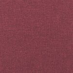 vidaXL Repose-pied Rouge bordeaux 70x55x41 cm Tissu
