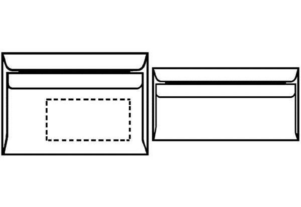Lot de 25 enveloppes Herlitz, format C6, sans fenêtre, blanc