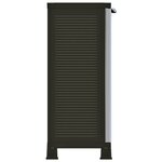 vidaXL Armoire en plastique 68x39x92 cm