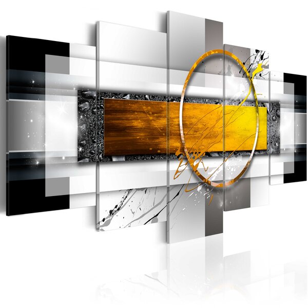 Tableau - golden shot l x h en cm 200x100
