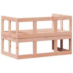 vidaXL Canapé de jardin extensible bois massif de douglas