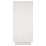 vidaXL Buffets 2 Pièces Blanc 31 5x34x75 cm Bois massif de pin