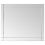 vidaXL Miroir mural 80x60 cm Verre