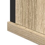 Cabinet de Salle de Bain vidaXL 3 Pièces en Bois d'Ingénierie Chêne de Sonoma