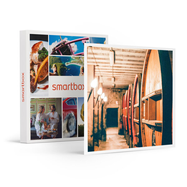 SMARTBOX - Coffret Cadeau Visite d'une cave à Châteauneuf-du-Pape avec dégustation de 4 vins et 1 bouteille offerte -  Gastronomie