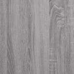 vidaXL Ensemble de meubles de salle de bain 3 Pièces Sonoma gris