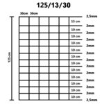 vidaXL Clôture de jardin Acier galvanisé 50x1 25 m Argenté