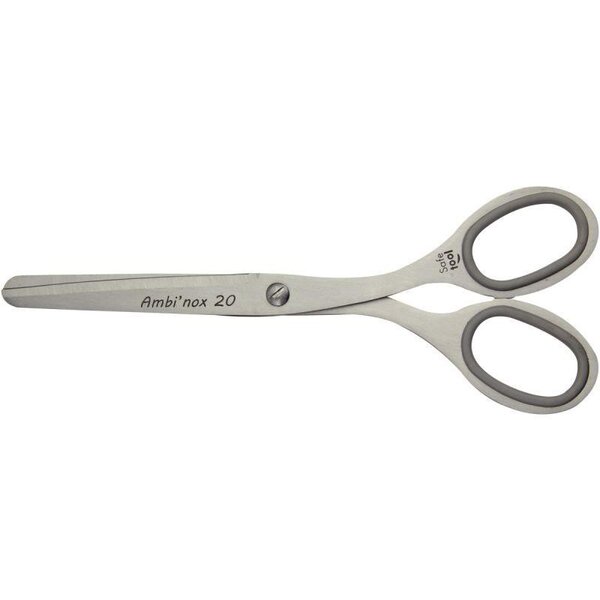 Ciseaux métal à bouts ronds 20cm