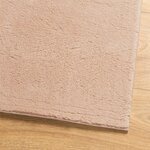 vidaXL Tapis HUARTE à poils courts doux lavable rouge clair 80x250 cm
