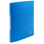 Classeur 2 Anneaux 15mm Polypropylène Opak - A4 - Bleu Clair - X 20 - Exacompta
