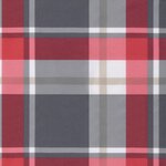 vidaXL Coussins de chaise de jardin à dossier bas lot de 6 rouge