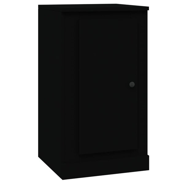 vidaXL Buffet noir 37 5x35 5x67 5 cm bois d'ingénierie