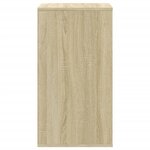 vidaXL Commode d'angle chêne sonoma 60x41x76 cm bois d'ingénierie