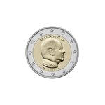Monnaie 2 euros commémorative monaco 2015 - albert ii