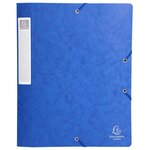 Boite De Classement Cartobox Dos 40mm Carte Lustrée - A4 - Couleurs Assorties - X 10 - Exacompta