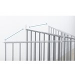 Barrière de Sécurité Safe & Protect XL 60-107 cm