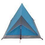 vidaXL Tente de camping 2 personnes bleu imperméable